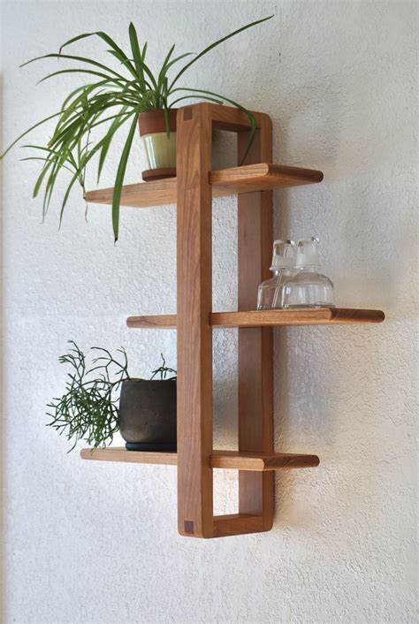 Here is the inspiration you need to incorporate this look in your living room. Shift Shelf -- Modern Wall Shelf, Solid Cherry for Hanging Plants, Books, Photos. Handmade, Wood ...