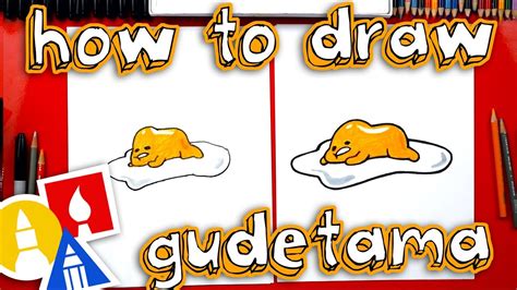 How To Draw Lazy Egg Gudetama 🍳 Youtube