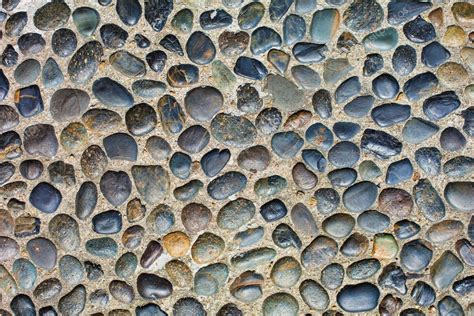 Color Pebble Stone Floor Texture Stock Photo By ©annatamila 56272947