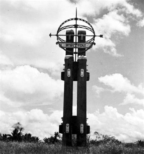 Equator Monument In Pontianak The Isle Of Borneo Indonesia