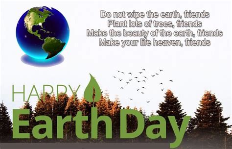 Short Quotes On Save Earth International Earth Day Earth Day Messages