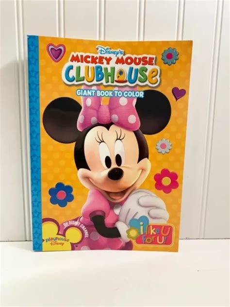 DISNEY MICKEY MOUSE CLUBHOUSE Coloring Book 3 Options Available All