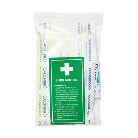 Student First Aid Burn Module With Hydrogel 20701100