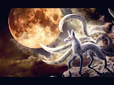 Nine Tailed Fox Wallpapers Top Free Nine Tailed Fox Backgrounds