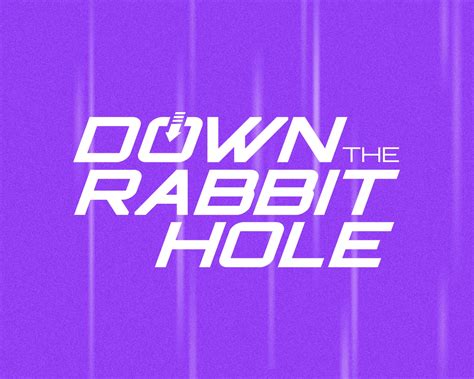 Down The Rabbit Hole Music Event By Zavyworld On Dribbble
