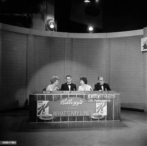 Whats My Line Game Show Featuring From Left Arlene Francis Joey