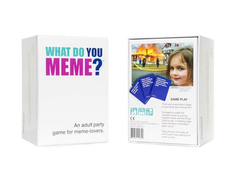 What do you meme game party games game night party gifts. What Do You Meme Adult Card Game (For Adults) - Tyfinder