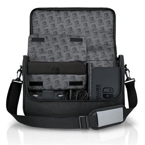 Official Nintendo Switch Everywhere Messenger Bag Eva Carry Travel Case