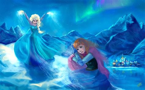 Anna And Elsa Princess Anna Fan Art 35683867 Fanpop