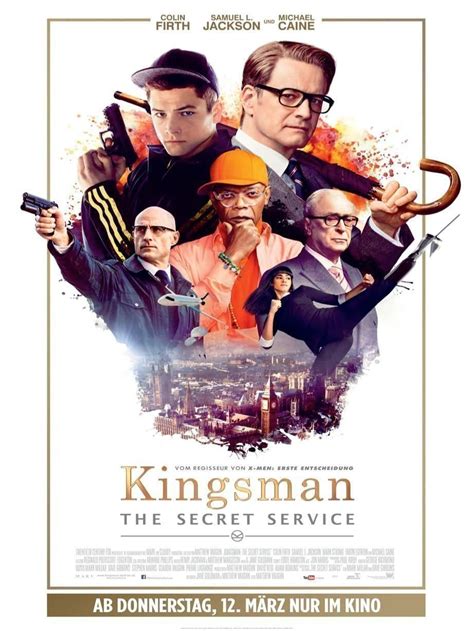 Kingsman The Secret Service Poster Bild Von Film Critic De
