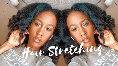 How To Safely Stretch Hair With A Blow Dryer Youtube