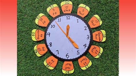 Clock Project For School Clock Learning Model For Kids How To Make