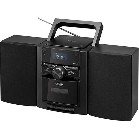 Jensen Bluetooth Hi Fi Audio Stereo Cd Player And Tape Cassette Sound