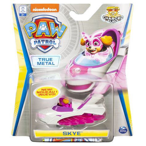 Paw Patrol True Metal Skye Collectible Die Cast Vehicle Charged Up