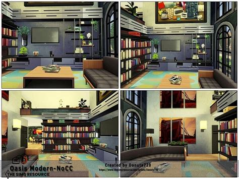 Oasis Modern House By Danuta720 From Tsr • Sims 4 Downloads