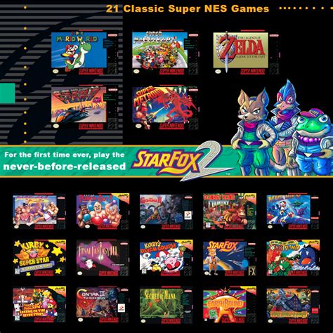 SNES Classic coming this September, with a never-before-released game ...