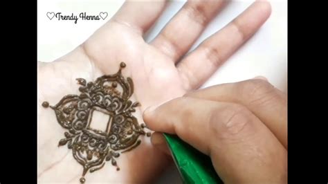 How To Stylish Trendy Henna Easy Simple Mehandi Maruthani New