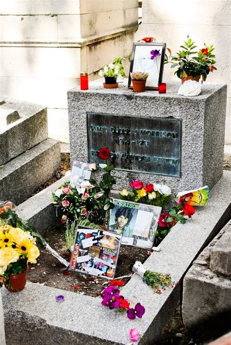 Jim Morrison Grave Editorial Stock Photo Image Of Doors 20008928