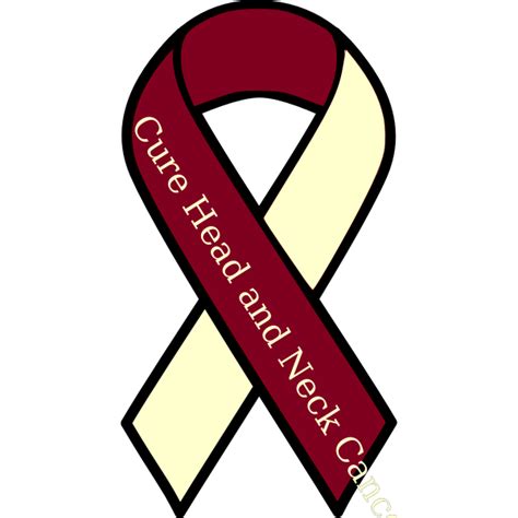 Head And Neck Cancer Free Svg
