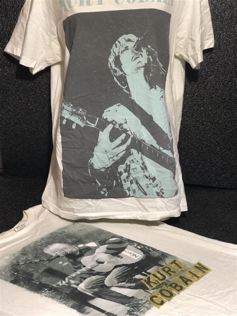 Nirvana Cobain Shirt Graphic T Kurt Cobain Tshirt Lot Gem