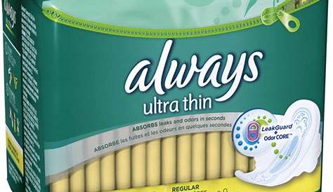 Always Pads, Regular, Ultra Thin, Size 1 | Shop | Fishers Foods