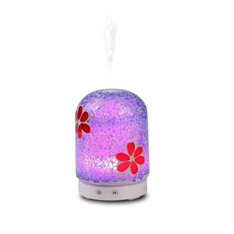 Best Ultrasonic Aromatherapy 100ml Mosaic Glass Aroma Oils Diffuser Buy Long Time Sex Oil For