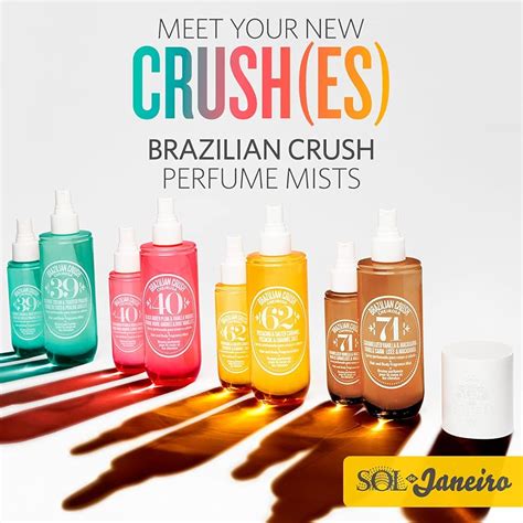 Saver Pricessol De Janeiro Brazilian Crush Cheirosa 62 Perfume Mist Fragrance Body Mist 240 Ml
