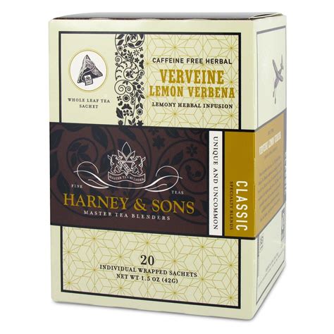 Harney And Sons Tea Verveine Lemon Verbena 20 Count