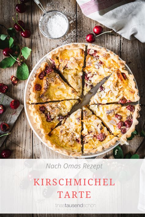 6 personen als nachtisch und ca. Aus Dessert mach Kuchen! Kirschmichel Tarte ...
