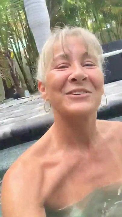 Pervert Granny Leilani In The Pool Free Porn Xhamster Xhamster