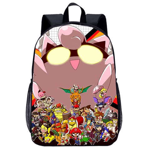 Yoiyen Wholesale Large Backpack Super Smash Bros School Bag Back To