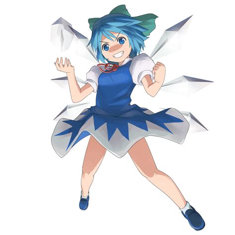 Safebooru Blue Hair Bow Cirno Hair Bow Highres Namine0079 Ribbon