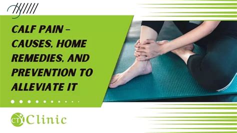 Ppt Calf Pain Causes Remedies And How Physiotherapy Manchester