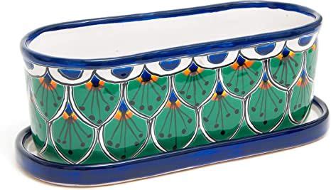 Get your garden on with over 1,200 styles of pots and planters for both indoors and out. Amazon.com: Jayde N' Grey Talavera Pottery Vibrant Hand ...