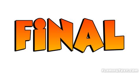 Final Logo Herramienta De Diseño De Logotipos Gratuita De Flaming Text