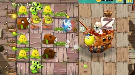 Plants Vs Zombies 2 Coconut Cannons Vs Zombot Plank Walker Pvz 2