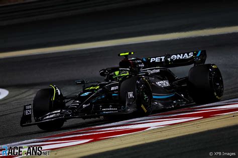 Lewis Hamilton Mercedes Bahrain International Circuit 2023 Pre