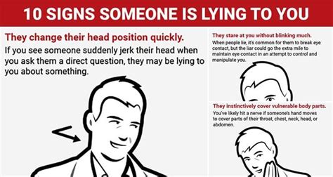 Signs To Tell If Someone Is Lying ♥how To Recognize The Signs That