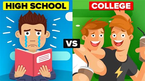High School Vs College How Do They Compare Youtube