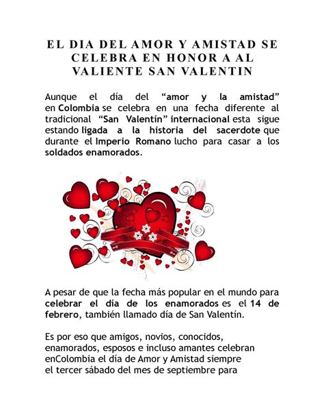 Dia del idioma día del idioma el dia del idioma. Calaméo - El Dia Del Amor Y Amistad Se Celebra En Honor A ...