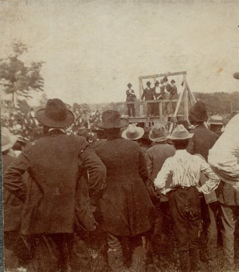 Eyewitness A Double Hanging C 1890 Dark Corners Of History