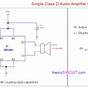 Simple Amplifier Circuit Diagram