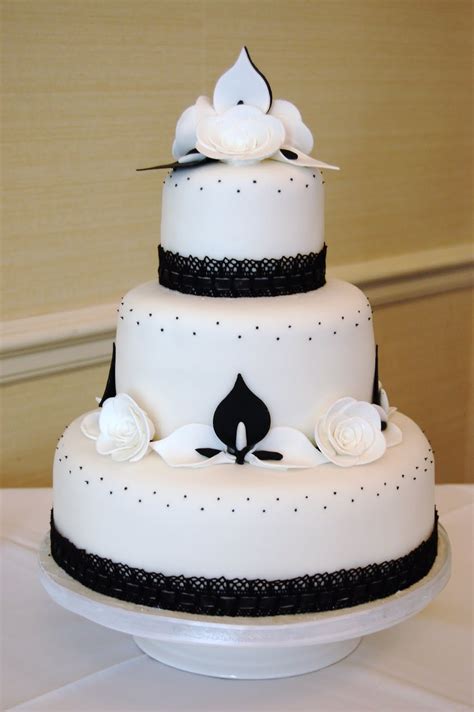 Mi Amor Cakes Limited Black And White Wedding Cakes