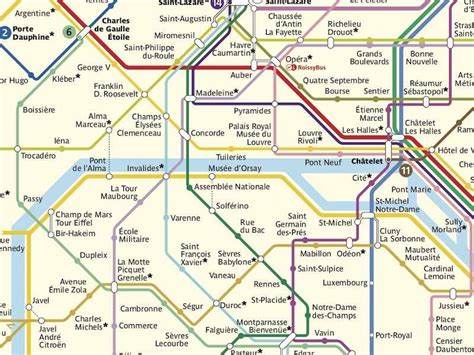 A Better Paris Metro Map Pdf For Download Changes In Longitude