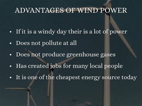 What Is An Advantage Of Wind Energy Socratic