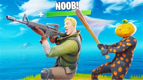 Fortnite Pros Trolling Noob Players Ep1 Youtube