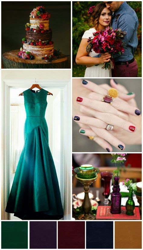 Jewel Tone Wedding Tartan Bridal Blog Wedding Jewel Tone Emerald