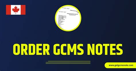 Gcms Notes — Order Gcms Notes A Comprehensive Guide To
