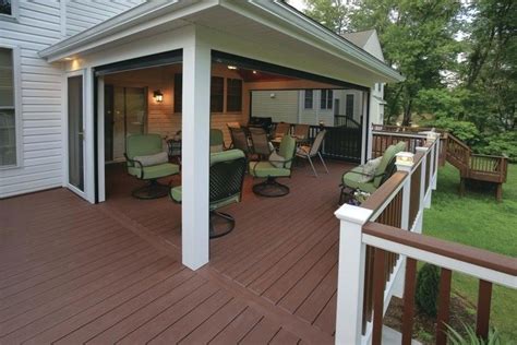 How To Screen In A Deck Roll Down Screen Porch Stunning Installing