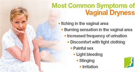 qanda what are the symptoms of vaginal dryness